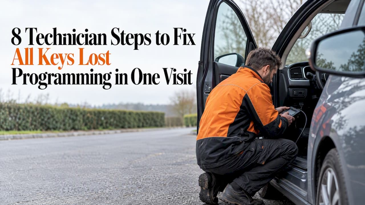 8 Technician Steps to Fix All Keys Lost Programming in One Visit