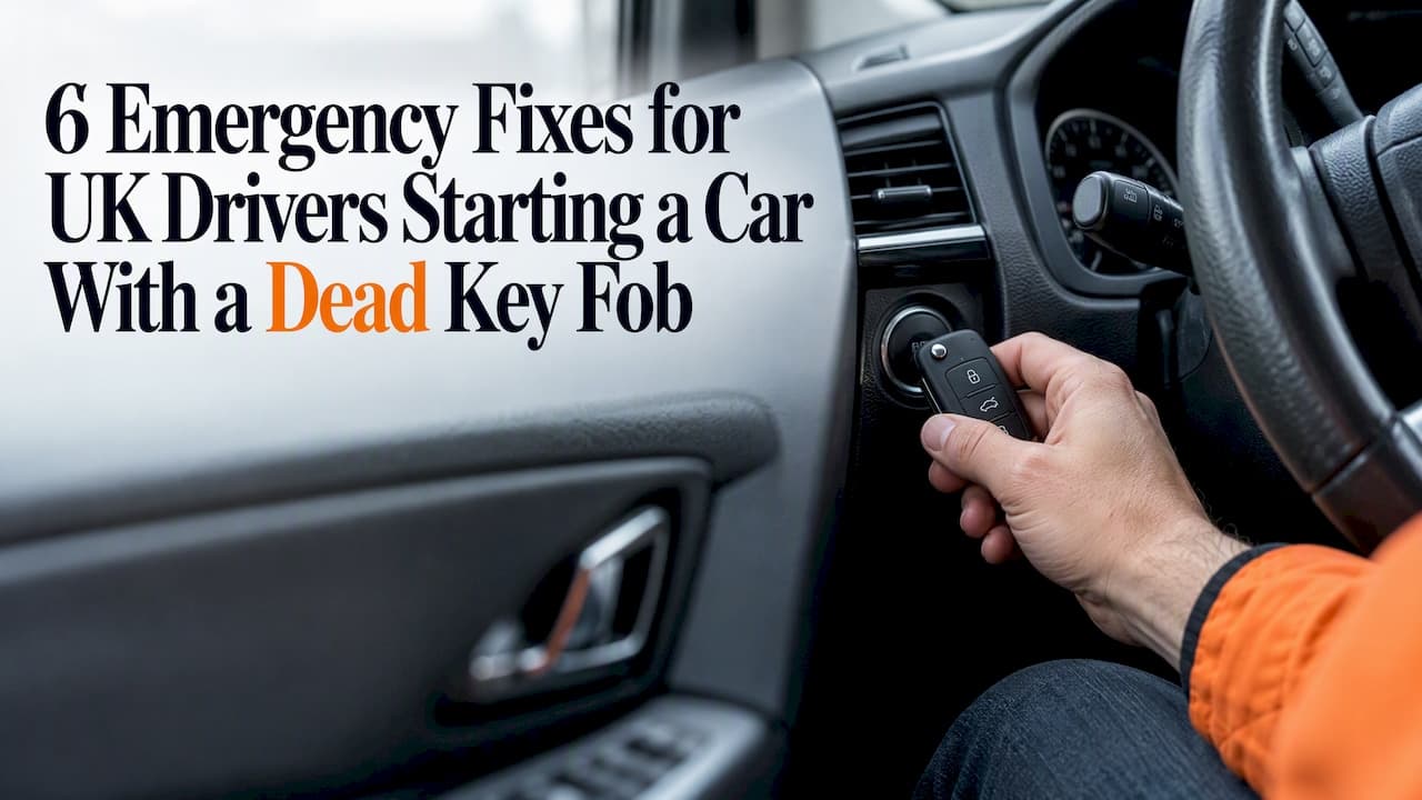 6 Emergency Fixes to Start Your Car With a Dead Key Fob for UK Drivers