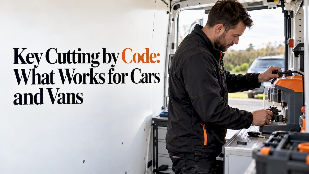 Key Cutting by Code: What Works for Cars and Vans