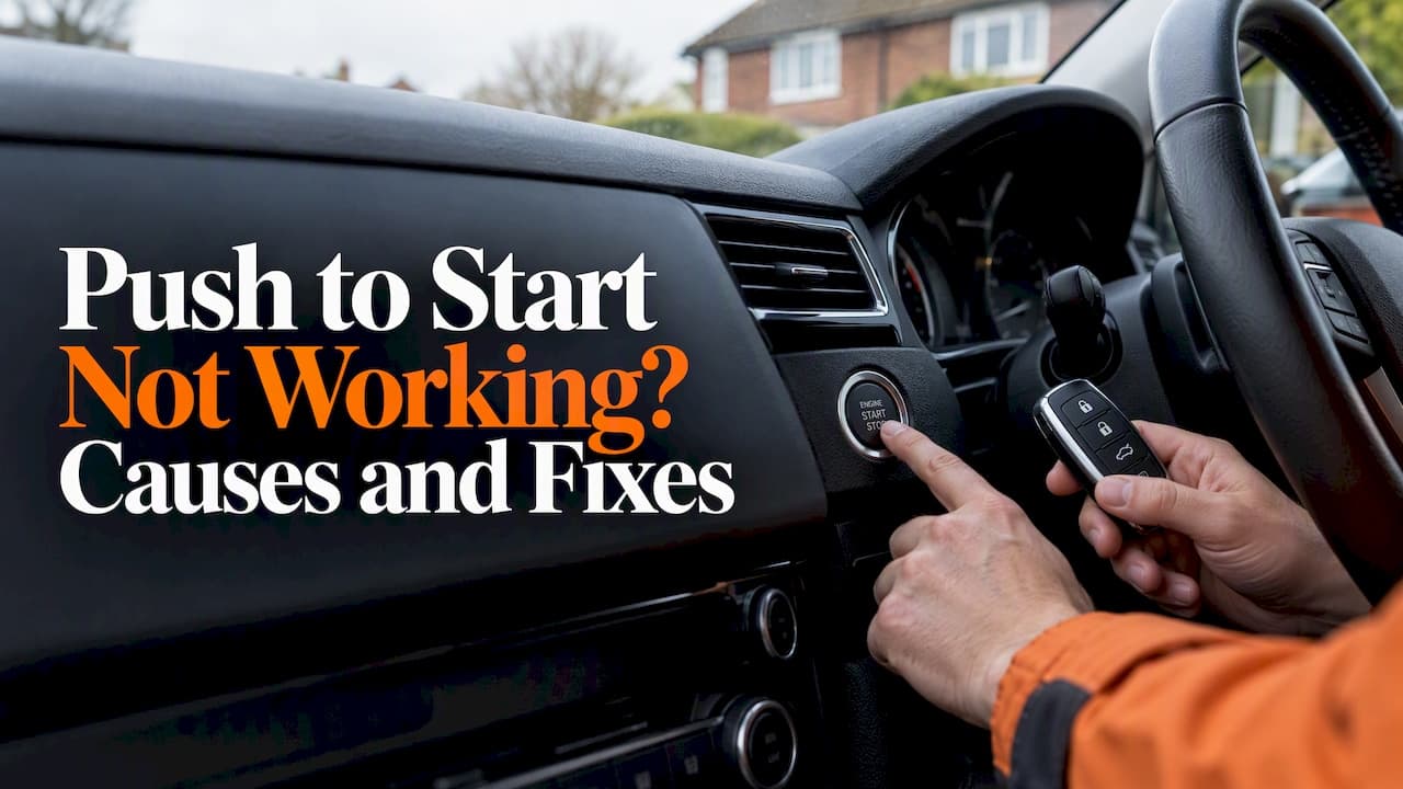 Push to Start Not Working? Causes and Fixes