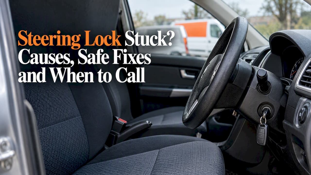 Steering Lock Stuck? Causes, Safe Fixes and When to Call