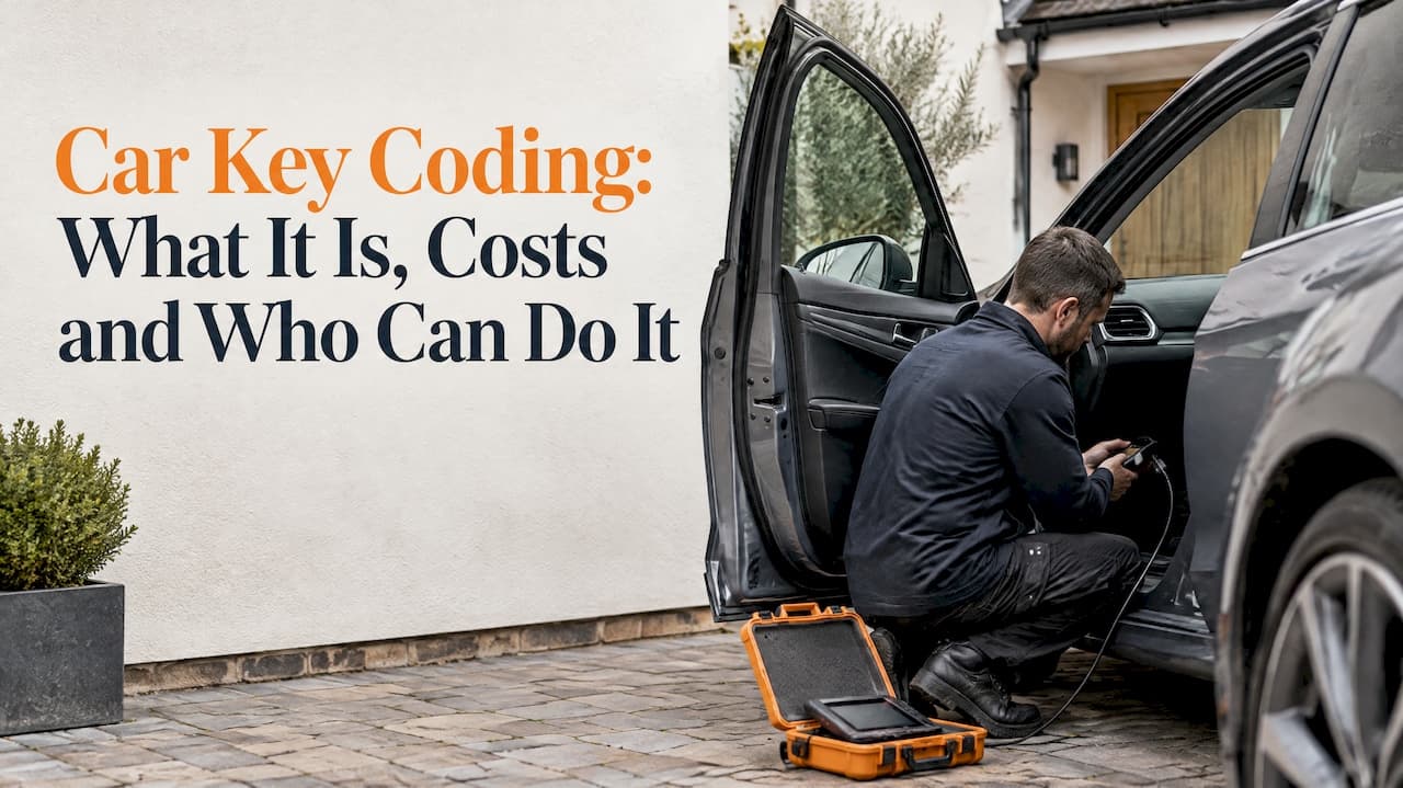 Car Key Coding: What It Is, What It Costs and Who Can Do It
