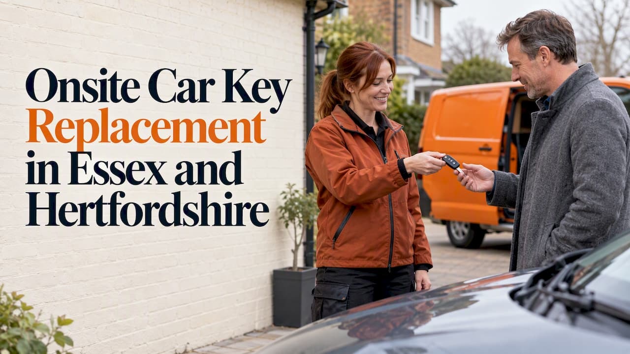 Onsite Car Key Replacement in Essex and Hertfordshire
