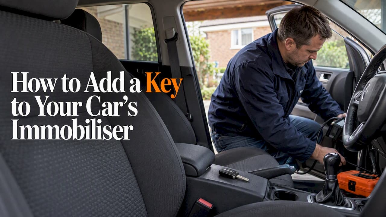 How to Add a Key to Your Car's Immobiliser (UK Guide)